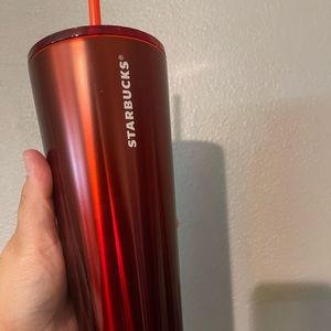 ❤️Starbucks Red SS Tumbler 24oz